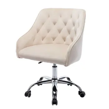 регулируемый подъемный поворотный стул для гостиной/ Современный офисный стул для отдыха на 360 градусов с колесиками Современный стул для отдыха