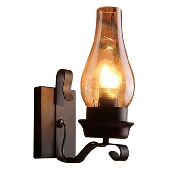Ретро деревянный настенный светильник для гостиной, деревянные светодиодные бра, кафе-бар, прикроватная тумбочка для спальни, домашний декор в индустриальном стиле, настенные светильники