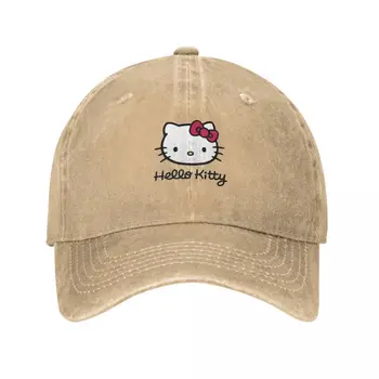 Розовая бейсболка с милым котом Kittycat, модная хлопковая бейсболка-кепка, унисекс, подарочные шапки для активного отдыха, кепка