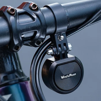 с дистанционным управлением, звуковой сигнал для велосипедного скутера, Противоугонный велосипедный звонок, Перезаряжаемый Type-C/USB, Регулируемая громкость, 4 режима звука.