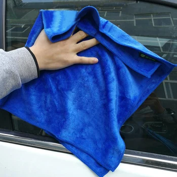 Салфетки для чистки автомобилей из микрофибры Полотенце из утолщенного волокна Быстросохнущее полотенце для чистки автомобилей Полотенца для автоматической уборки воском