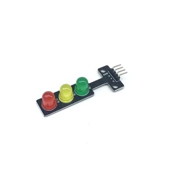 Светодиодный дисплейный модуль светофора 5 В 5 В для Arduino Красный Желтый Зеленый 5 мм Светодиодный RGB-светофор для модели светофорной системы