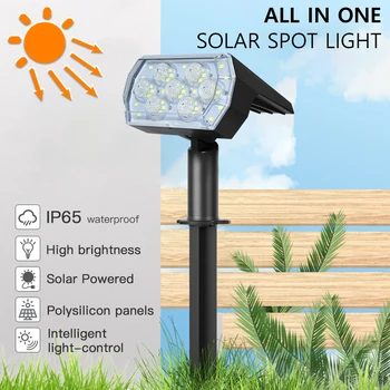 Светодиодный Солнечный свет Наружная Солнечная лампа IP65 Высокой яркости, солнечный настенный светильник, работающий от солнечного света, газонный светильник Для сада во дворе