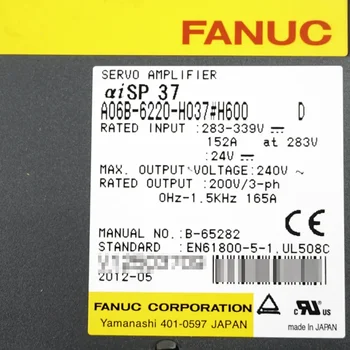 Сервопривод Fanuc для промышленной автоматизации A06B-6220-H037#H600 в новом состоянии