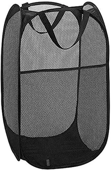 Сетчатая выдвижная корзина для белья с переносными прочными ручками, складная корзина для белья LW0325