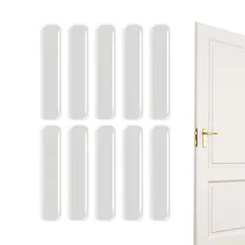 Силиконовые бамперы для дверцы шкафа, Клейкие силиконовые накладки на дверцу, предотвращающие столкновения, Звукопоглощающие подушки Для углов стола, стульев