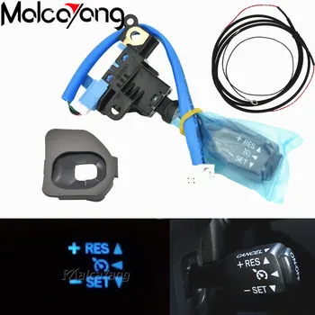 Синий светодиодный Переключатель круиз-контроля Toyota Prado 4000 GRJ120 03-09 Черный пылезащитный чехол 45186-58020-E0 84632-34017 84632-34011
