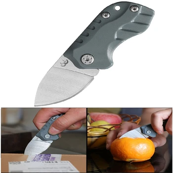 Складной нож D2 из стали 5CR15, портативный Тактический Многоцелевой Наружный нож для ключей, Подарочный Карманный нож-инструмент