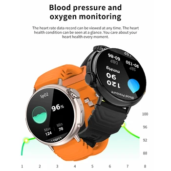 Смарт-часы GT88 для отслеживания здоровья, водонепроницаемый шагомер, монитор сна, 123 спортивных режима, Bluetooth-совместимый звонок для женщин и мужчин