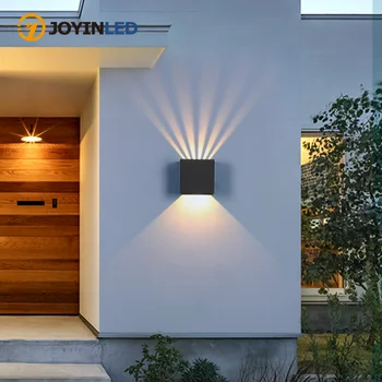 Современный настенный светильник для крыльца, наружного и внутреннего освещения, подходящий для отделки сада, двора, гаража, освещения