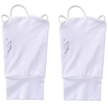 Солнцезащитные перчатки SG Golf Ice Silk Expose Fingers Covers Дышащие велосипедные и пешие прогулки для защиты рук на открытом воздухе для мужчин и женщин