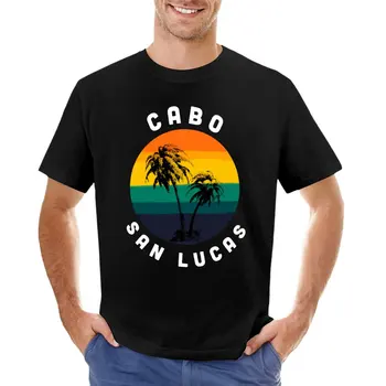 Сувенир из Кабо-Сан-Лукаса, Мексика, Семейная групповая поездка, футболка для отпуска, футболка с изображением мужской одежды