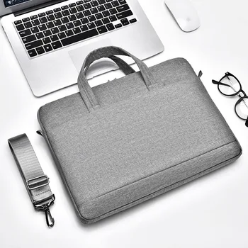 Сумка для компьютера через плечо, деловая мужская сумка для портативного компьютера, сумка для документов, сумка для документов большой емкости, 15,6-дюймовая сумка