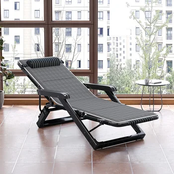 Терраса, Удобное пляжное кресло для отдыха, Подлокотник, Походное Ленивое Современное кресло для отдыха, балкон, Sillon, Откидывающаяся мебель для дома YQ50LC