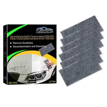 Ткань с защитой от царапин Nano Sparkle для автомобиля Универсальная металлическая ткань для мгновенной полировки Smart Car Scratch Repair Remover