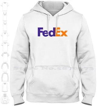 Толстовка для повседневной одежды с логотипом FedEx, толстовка с капюшоном с графическим логотипом