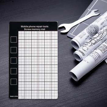 Универсальный коврик для магнитной карты памяти, винтовые накладки для ремонта мобильных телефонов