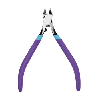 Унисекс, новые плоскогубцы TALA с одним лезвием 4.0, многофункциональный изогнутый длинный наконечник без накипи для электрических деталей, фиолетовый