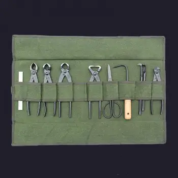Упаковка для хранения инструментов большой емкости, водонепроницаемая армейская зеленая упаковка в виде бонсай для плоскогубцев