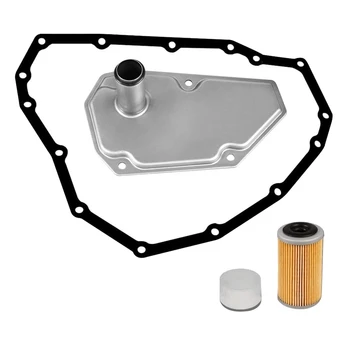 Цельнокроеный фильтр коробки передач Filter 31728-3JX0A серебристый для Nissan Versa 2012-2015