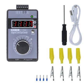 Цифровой генератор сигналов напряжения 4-20 мА 0-10 В, передатчик тока 0-20 мА, Профессиональные Электронные Измерительные приборы