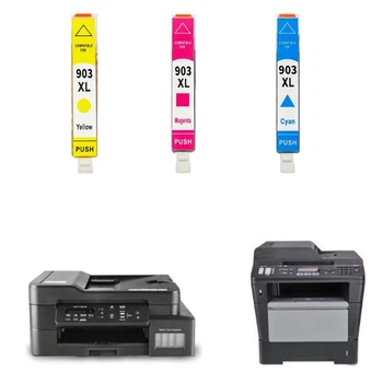 Чернильный Картридж Профессиональный для принтера HP Officejet Pro 6950 6960 6970 6975 Яркие Цветные Чернила Голубой/Пурпурный/Желтый/Черный 896C