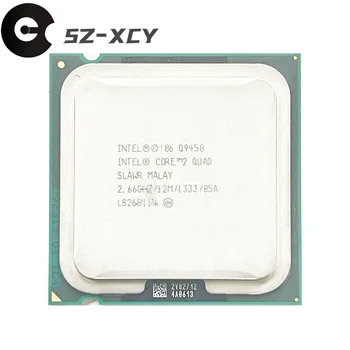 Четырехъядерный процессор Intel Core 2 Quad Q9450 с частотой 2,6 ГГц, процессор 12M 95W LGA 775
