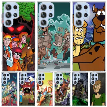 Чехол S-Scoobys D-Doos для Samsung Galaxy S23 S22 Ultra S10e S21 S20 FE S10 5G S9 S8 Plus S7 Edge Прозрачный Мягкий Чехол Для телефона из ТПУ