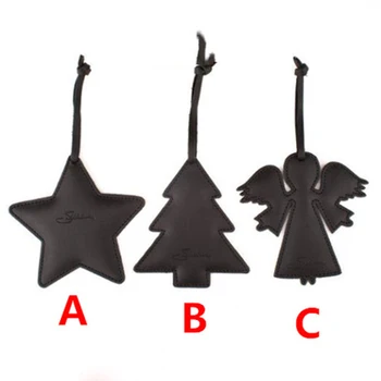 шаблон кожаного ремесла рождественский ангел дерево звезда подвесное украшение кожаные дыроколы набор инструментов нож для высечки формы