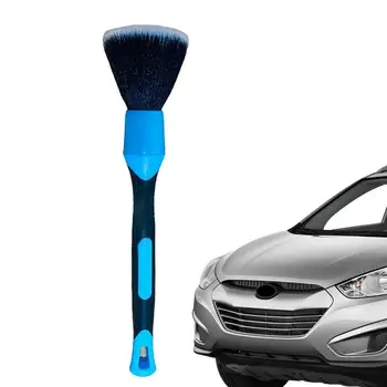 Щетка для мытья автомобиля, моющее средство для автомобилей с эргономичной ручкой, Принадлежности для чистки салона автомобиля на колесах с откидным верхом