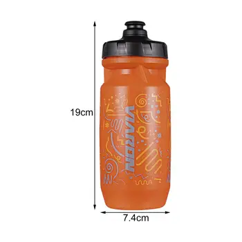 Экологичная спортивная бутылка для воды, 4 цвета, Велосипедная бутылка для воды, Удобный прочный Креативный Велосипедный чайник, Пищевой сорт
