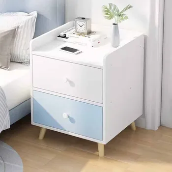 Эстетичный японский прикроватный шкаф с белыми орнаментами, удобные передвижные тумбочки, шкафы, стол для спальни De Chevet Furniture