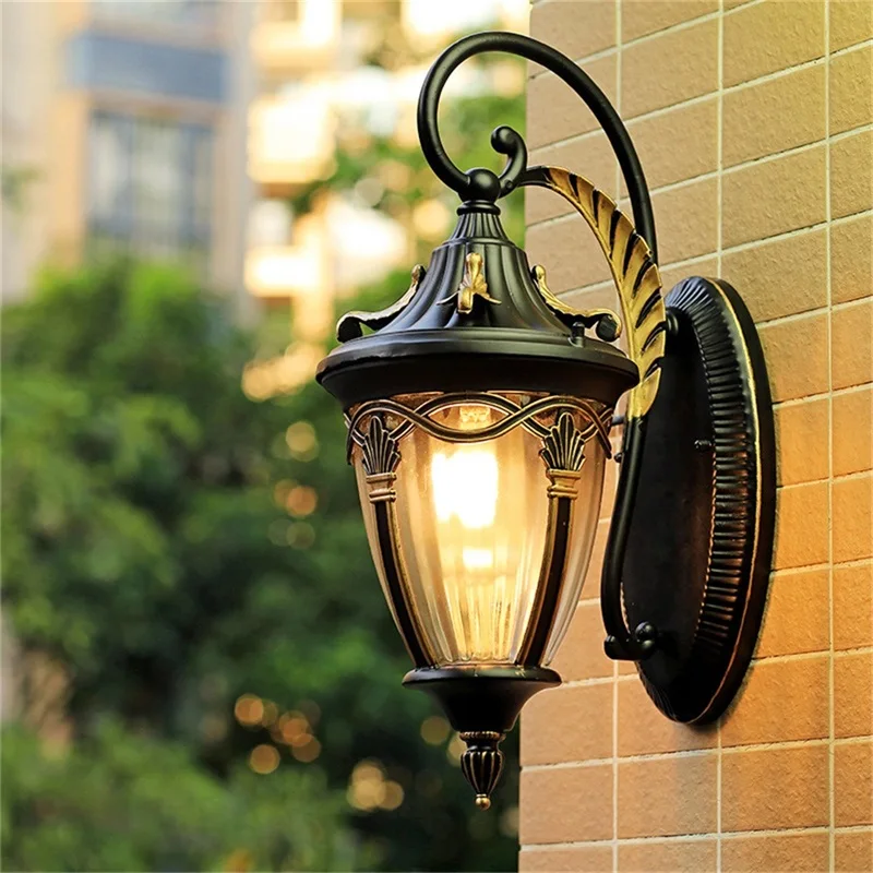 Уличный настенный светильник RONIN Классический свет Ретро светодиодные бра водонепроницаемые для украшения дома 1