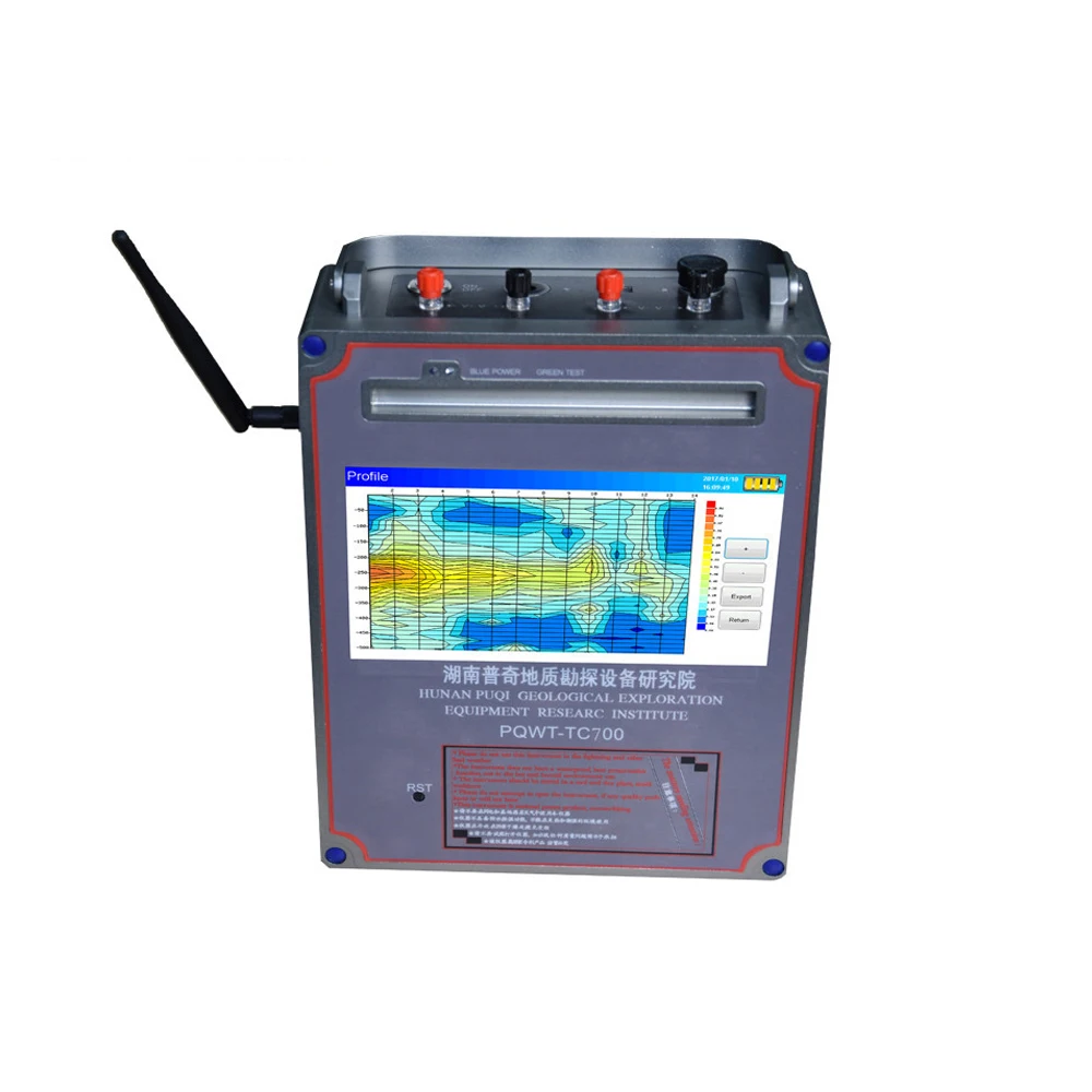 Портативный детектор дальнего действия PQWT-TC1200 для поиска глубоких подземных вод 1500 м 0
