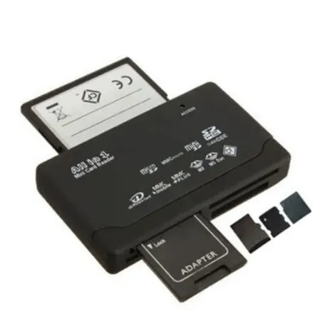 Универсальный кард-ридер USB 2.0 SD Card Reader Адаптер Поддержка TF CF SD Mini SD SDHC MMC MS XD 4