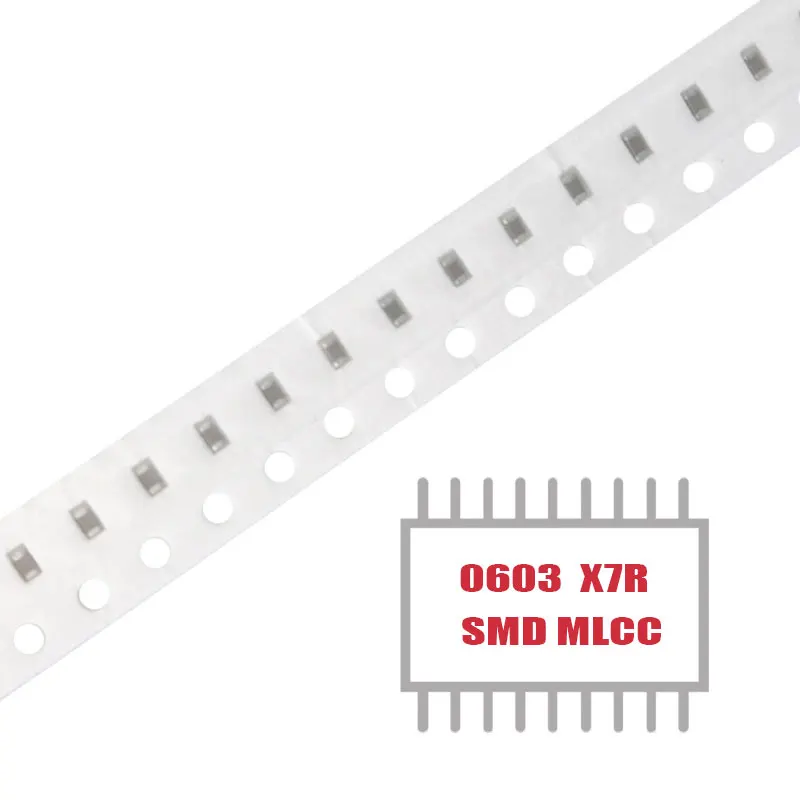 МОЯ ГРУППА 100ШТ Многослойных керамических конденсаторов SMD MLCC CER 3900PF 50V X7R 0603 для поверхностного монтажа в наличии 1