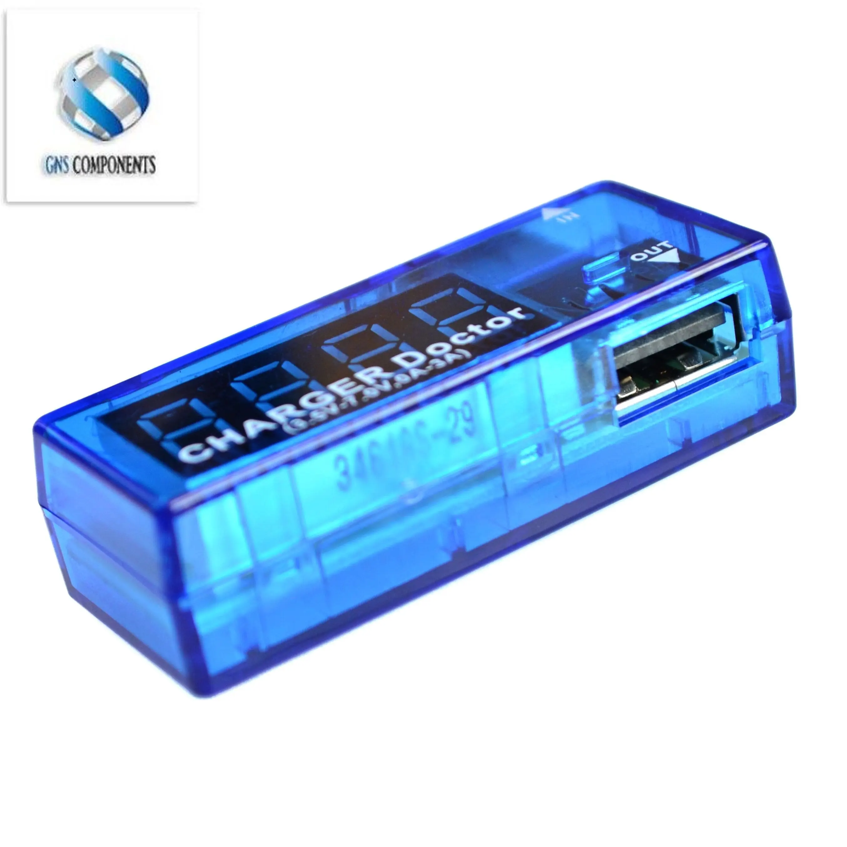 Цифровой USB Мобильный Мощность зарядный ток напряжение Тестер Метр Мини USB зарядное устройство доктор вольтметр амперметр 1