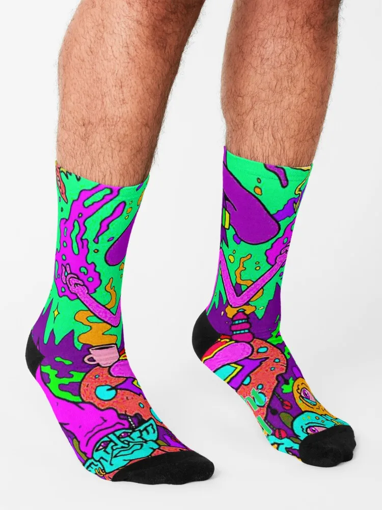Носки в стиле Midnight Gospel Носки для мужчин Мужские носки для бега мужские детские носки 2