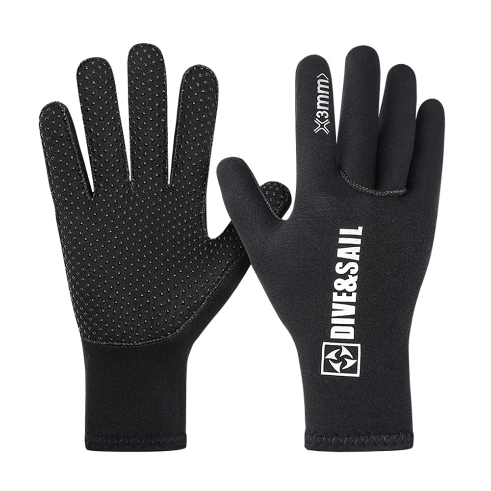 зимние перчатки для дайвинга в гидрокостюме толщиной 3 мм для мужчин и женщин, для подводного плавания, серфинга, каноэ, подводной охоты, подводных видов спорта 0