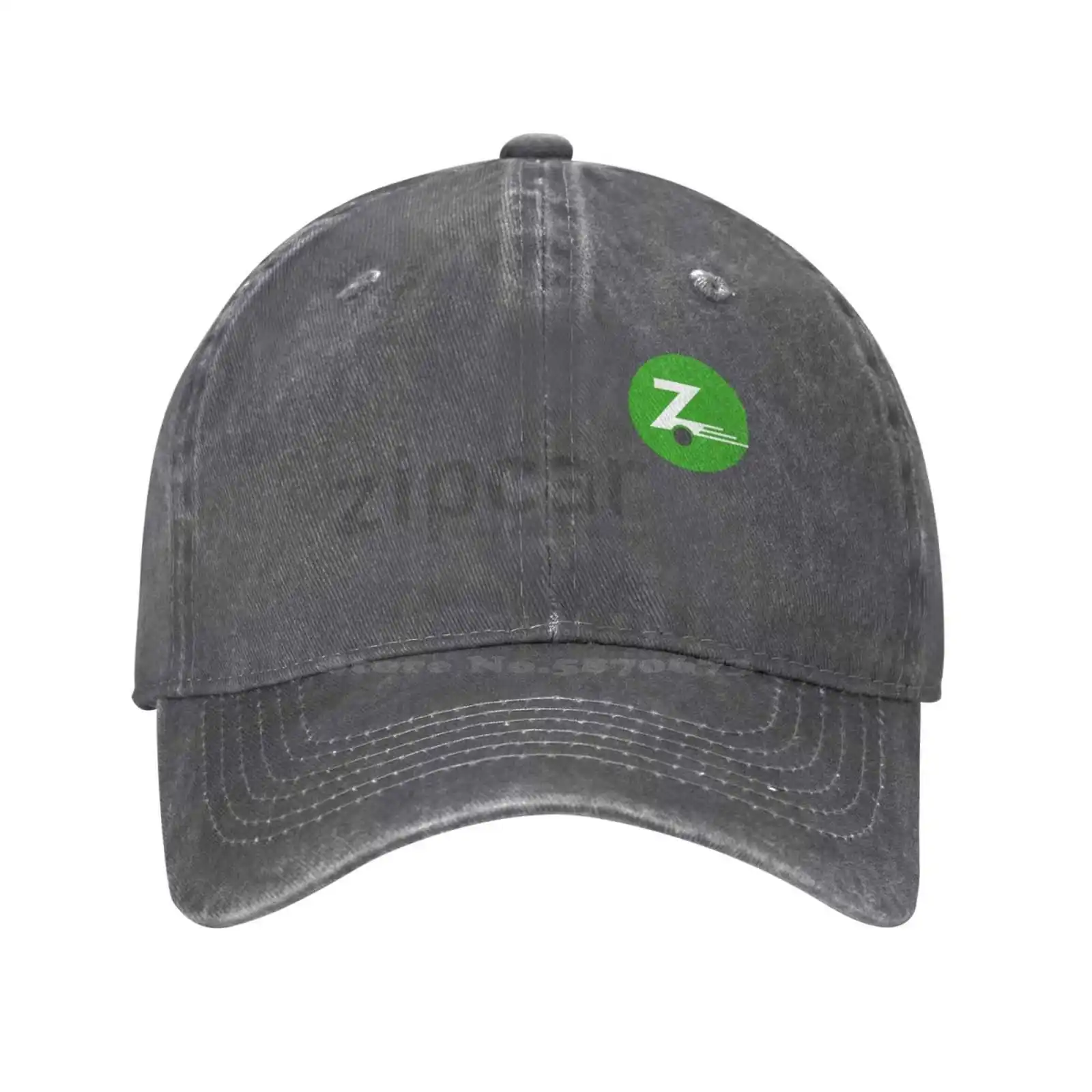 Повседневная джинсовая кепка с графическим принтом логотипа Zipcar, вязаная шапка, бейсболка 2