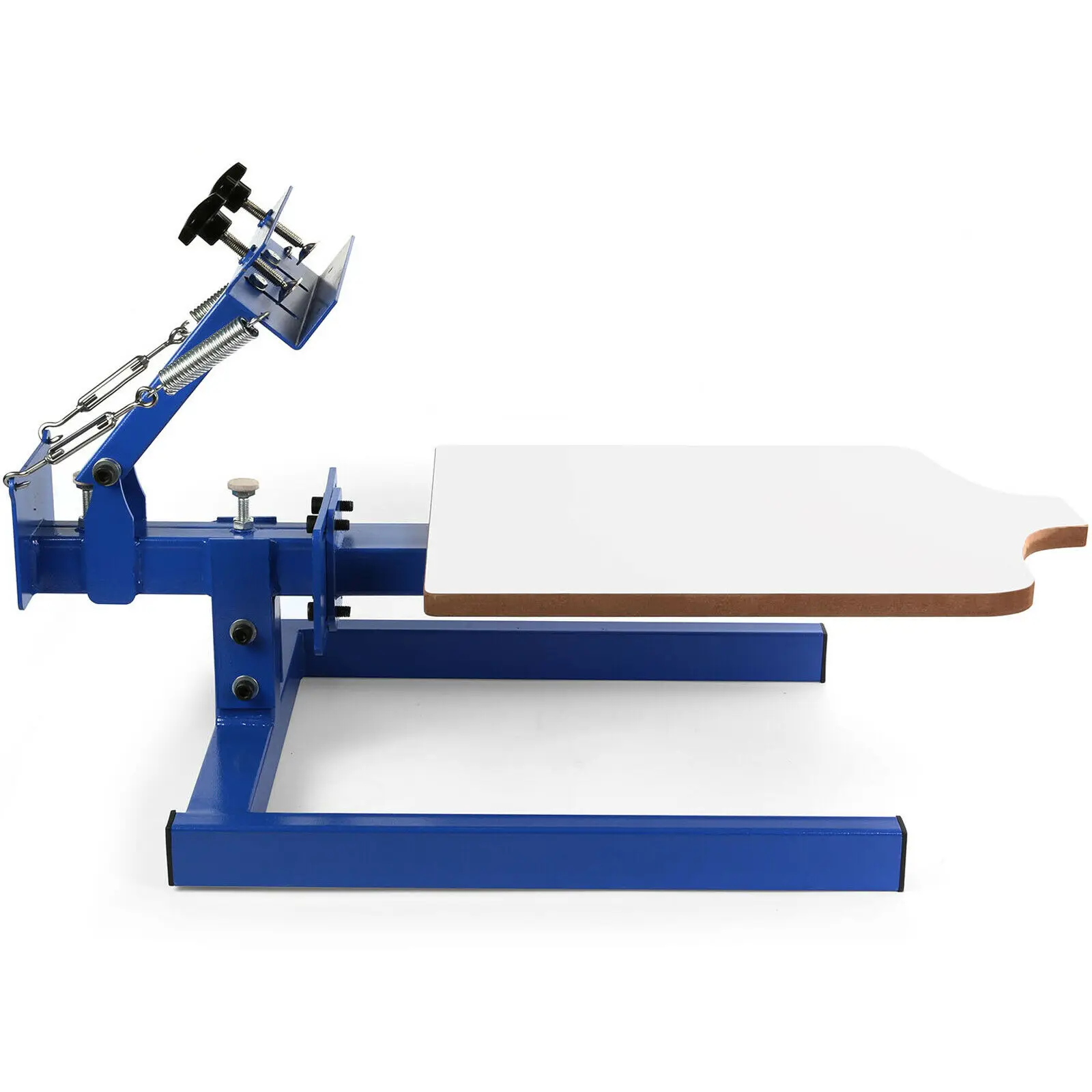 Трафаретный принтер VEVOR, 1 цвет, 1 станция, набор для шелкотрафаретной печати, машина для трафаретной печати футболок. 4