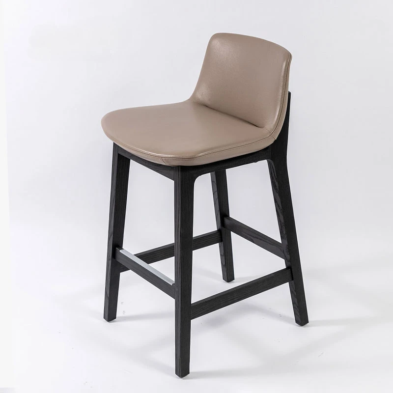 Обеденные стулья с скандинавским акцентом, Деревянный балкон для ресторана, Эргономичные обеденные стулья из искусственной кожи, мебель Relax Silla Comedor BL50CY 0