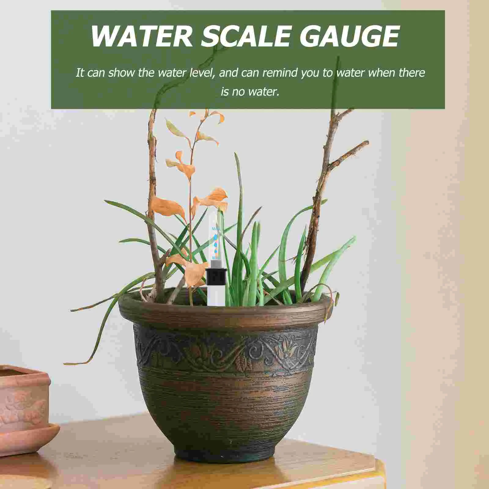 напоминание об уровне воды 4шт Индикатор уровня воды в горшке на открытом воздухе Индикатор уровня воды для воды в садовом домике 2
