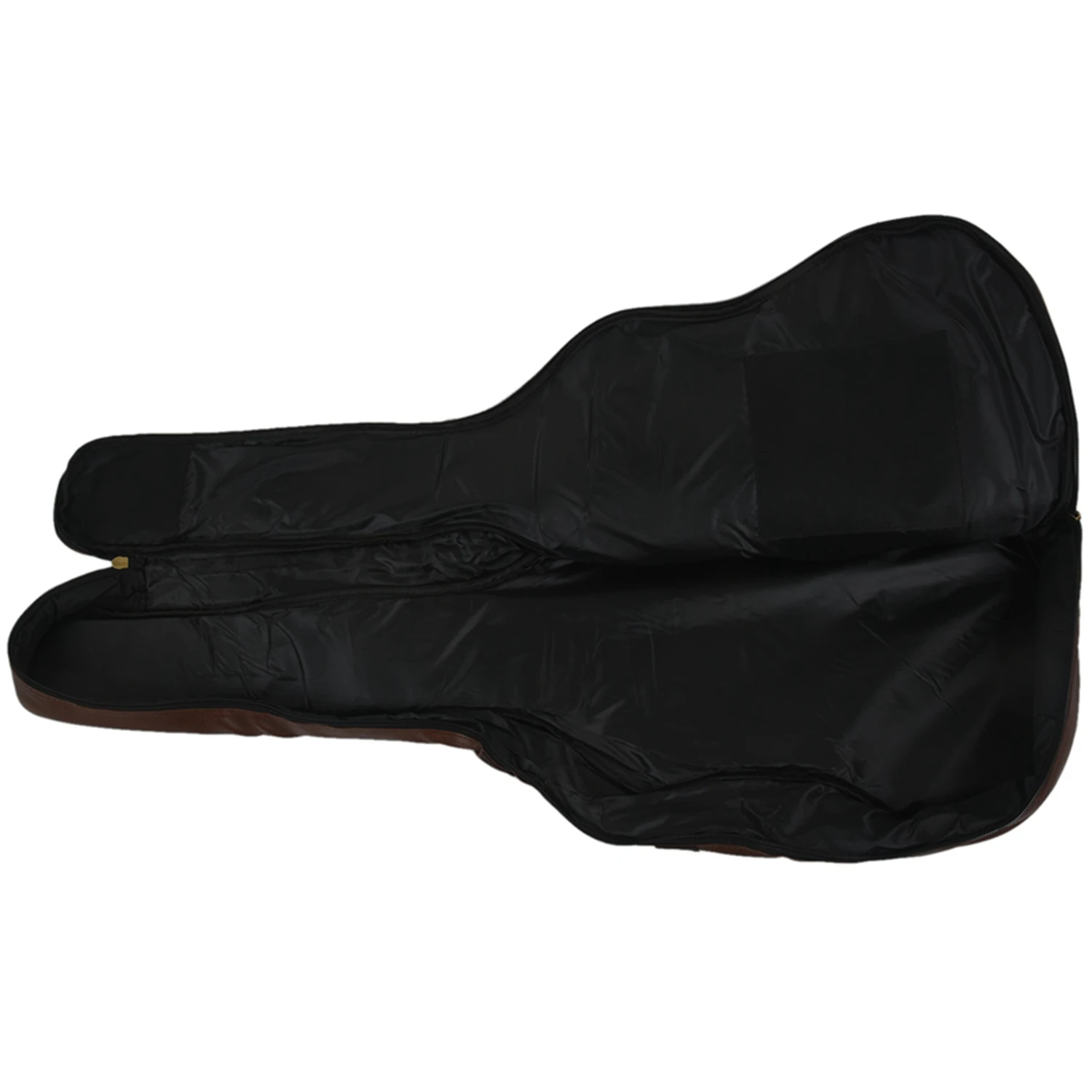 40-дюймовый 41-дюймовый водонепроницаемый рюкзак для гитары из искусственной кожи, утолщенный мягкий чехол для гитары, концертная сумка для 40/41 дюймов коричневого цвета 5