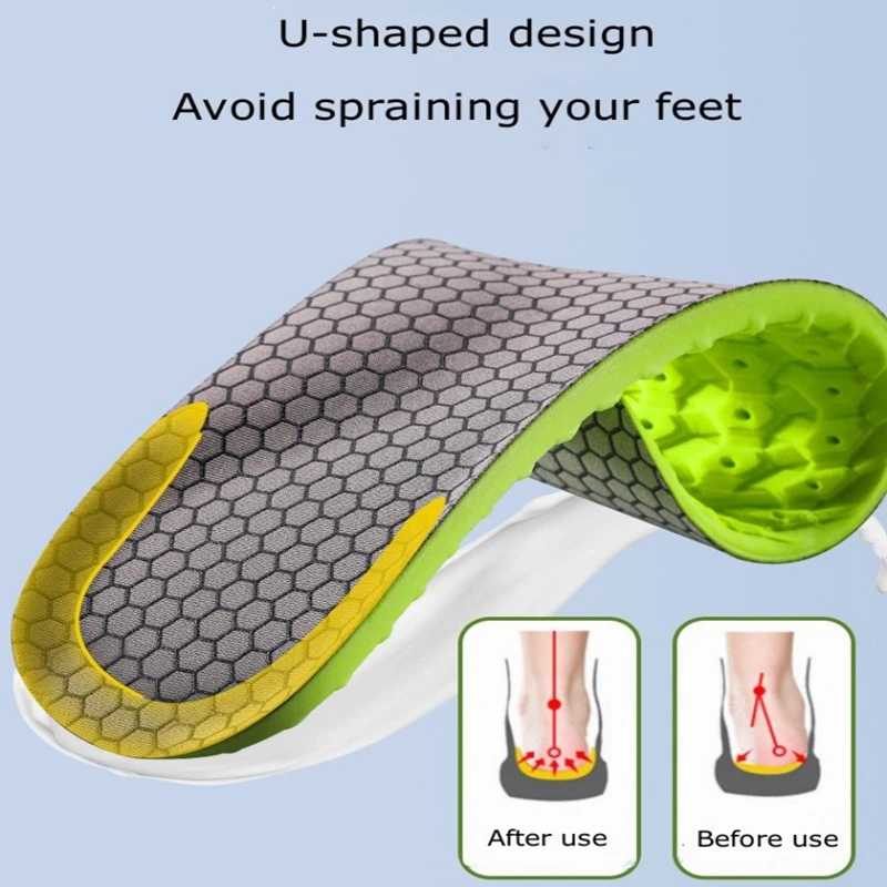 Ортопедические стельки 1Piar для комфорта стоп, Супинаторная стелька для обуви, Силиконовые Нескользящие подушечки для обуви, вставки для облегчения подошвенного фасциита 3