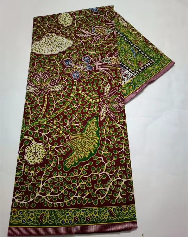 Оптовые цены 2023 Новая Горячая Продажа Африканской Восковой Ткани Для Шитья Tissu Craft DIY Textile Materia Для Ручного Шитья Высококачественной Ткани 0