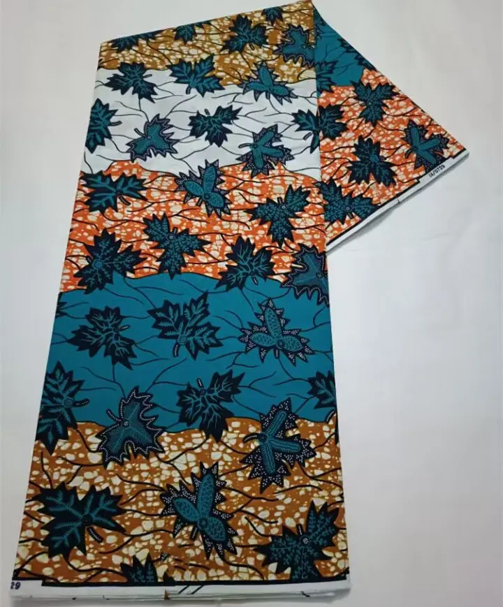 Оптовые цены 2023 Новая Горячая Продажа Африканской Восковой Ткани Для Шитья Tissu Craft DIY Textile Materia Для Ручного Шитья Высококачественной Ткани 1