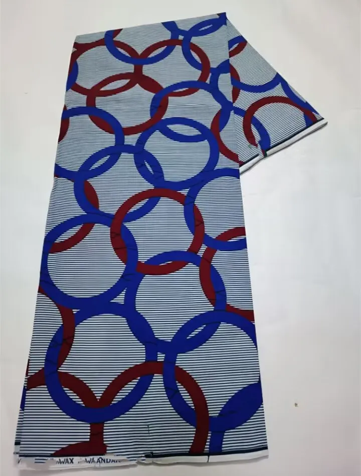 Оптовые цены 2023 Новая Горячая Продажа Африканской Восковой Ткани Для Шитья Tissu Craft DIY Textile Materia Для Ручного Шитья Высококачественной Ткани 2