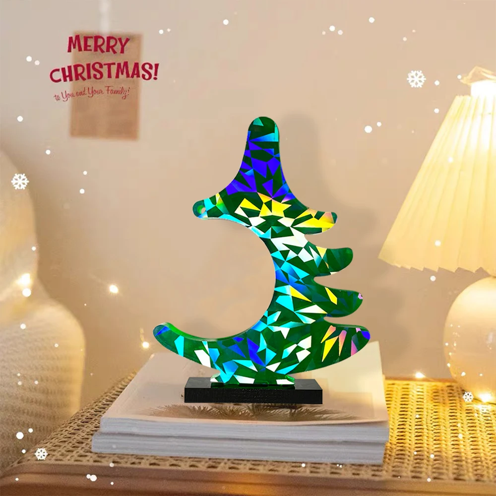 Силиконовые формы для рождественской елки ручной работы из уф-эпоксидной смолы, форма для штукатурки, рождественский декор для дома, украшения 4