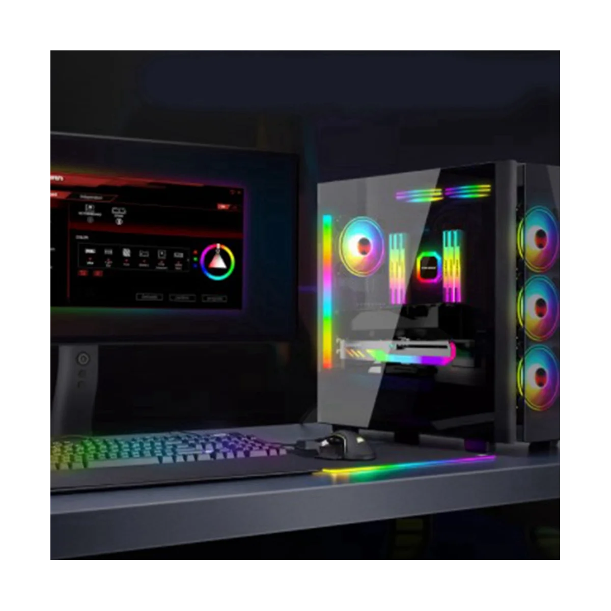 Вертикальный кронштейн для графического процессора COOLMOON GT8, красочный кронштейн 5V A-RGB, подставка для видеокарты для компьютерной графики, держатель графического процессора, белый 5